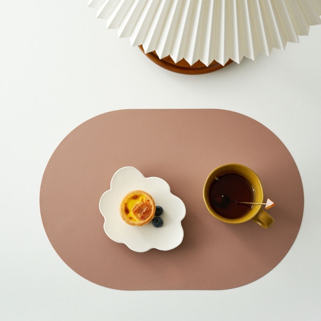 silicone placemats #color_rosey clay