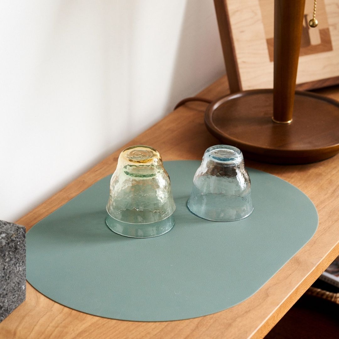 modern placemats #color_mint green