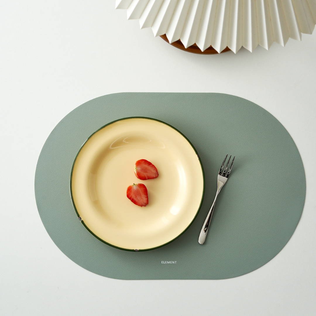modern placemats #color_mint green